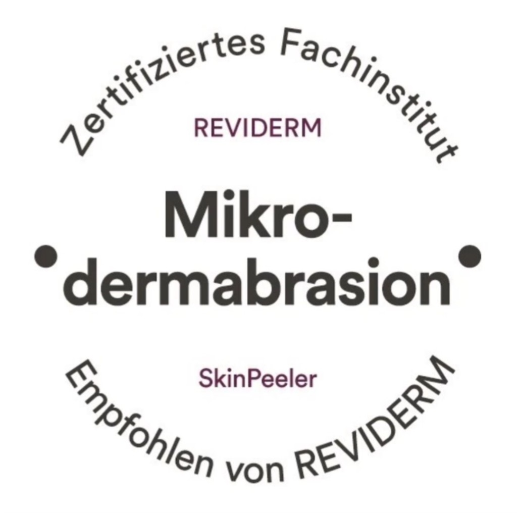 REVIDERM Zertifikat Mikrodermabrasion SkinPeeler